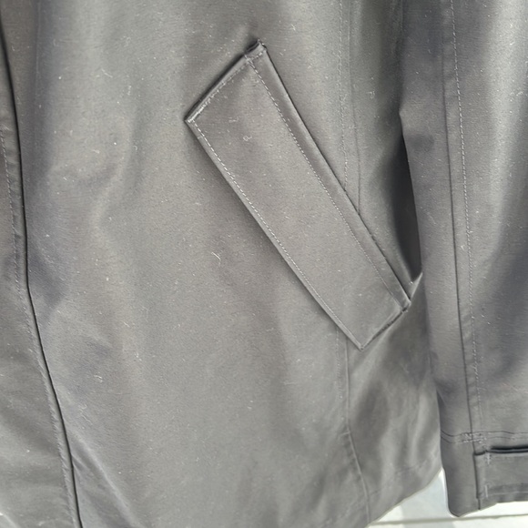 Timberland raincoat cotton thickly lined waterproof vented underarms venting - Picture 6 of 16